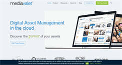Desktop Screenshot of mediavalet.com